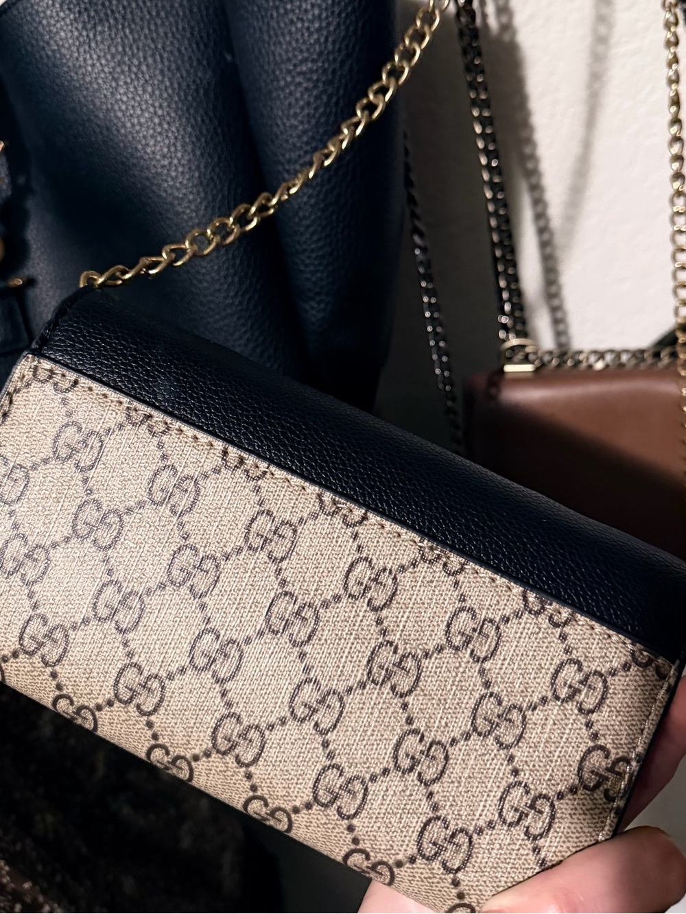 GG mini crossbody wallet
